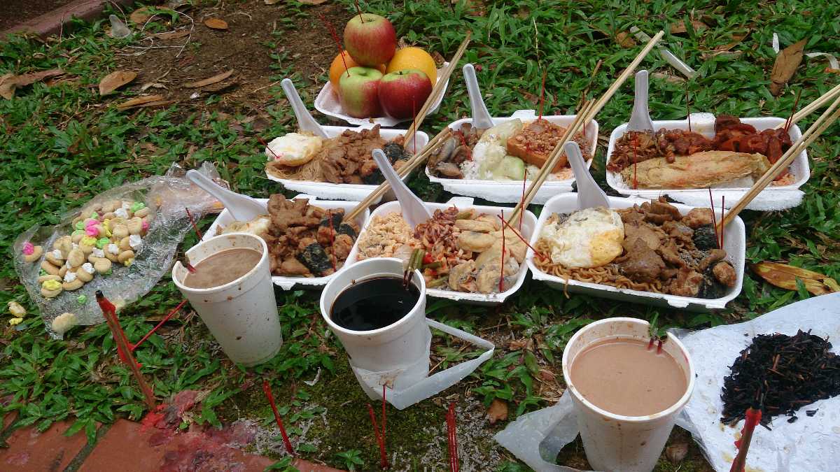 Hungry Ghost Festival in Singapore