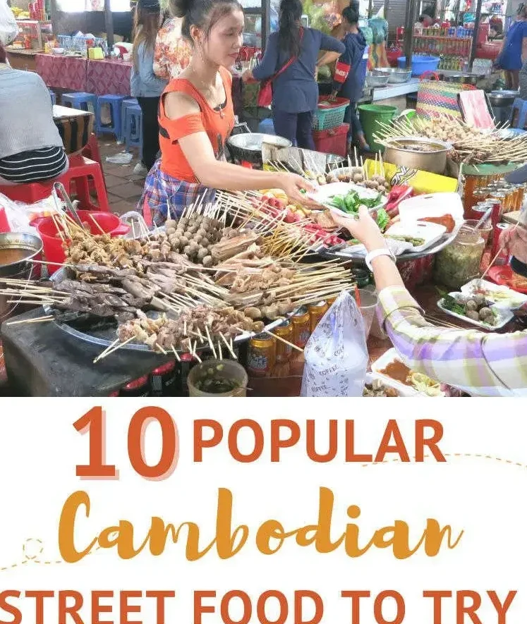 Here are Top 10 Street Foods You Must Try in Cambodia, especially around Siem Reap, Phnom Penh or smaller towns. Great for a blog — includes what it is, how it’s eaten, and what makes it special.